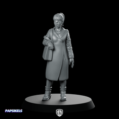 Nexus 9 Replicant Company Infiltrator Miniature Cyberpunk Spy - Papsikels Miniatures - We Print Miniatures
