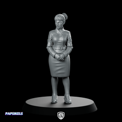 Nexus 9 Replicant Personal Assistant Miniature Cyberpunk - Papsikels Miniatures - We Print Miniatures
