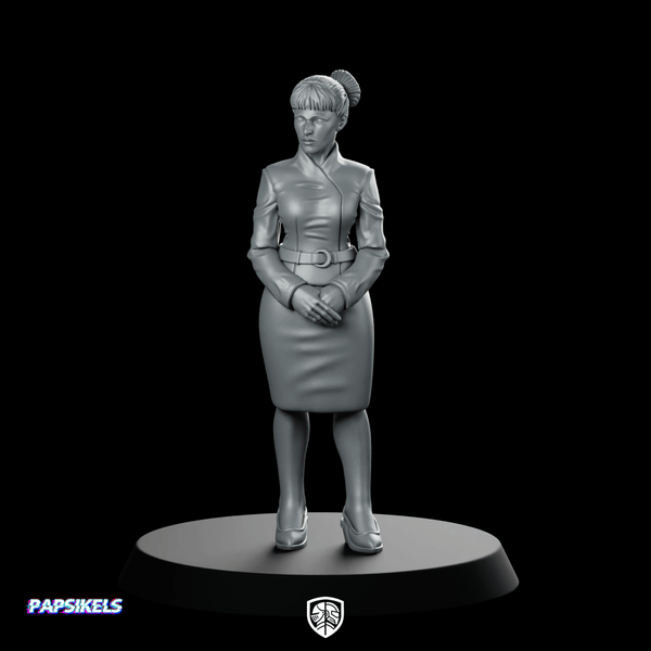 Nexus 9 Replicant Personal Assistant Miniature Cyberpunk - Papsikels Miniatures - We Print Miniatures