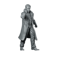 Nexus 9 Replicant Retirement Officer 1 Miniature Cyberpunk Miniature 360 Spin 02