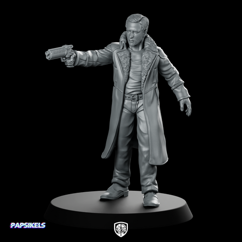 Nexus 9 Replicant Retirement Officer 1 Miniature Cyberpunk