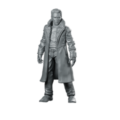 Nexus 9 Replicant Retirement Officer 2 Miniature Cyberpunk Miniature 360 Spin 01