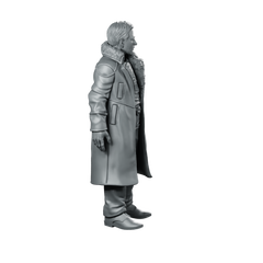 Nexus 9 Replicant Retirement Officer 2 Miniature Cyberpunk Miniature 360 Spin 03