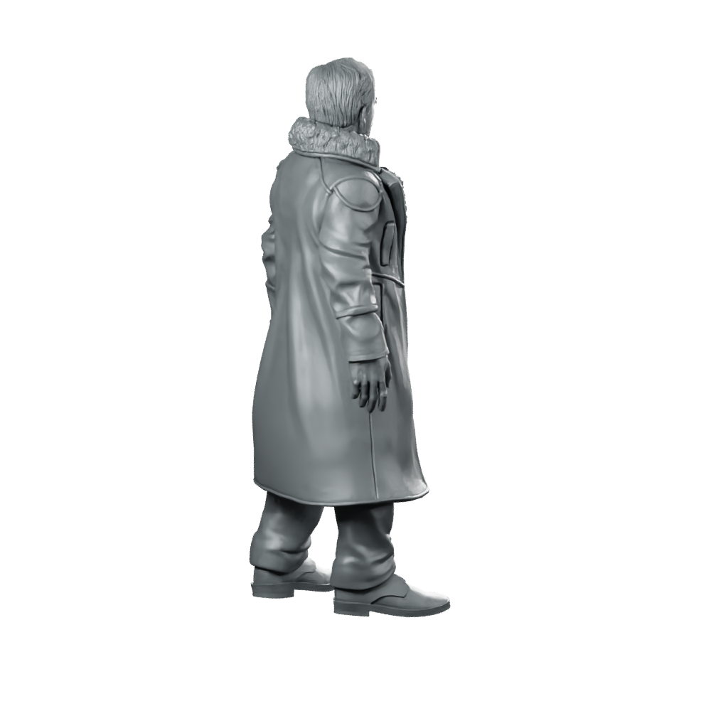 Nexus 9 Replicant Retirement Officer 2 Miniature Cyberpunk Miniature 360 Spin 04
