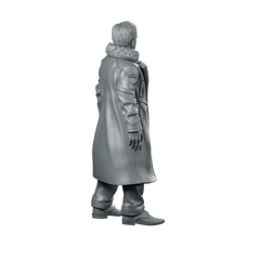 Nexus 9 Replicant Retirement Officer 2 Miniature Cyberpunk Miniature 360 Spin 04