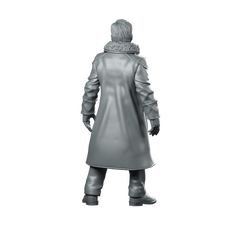 Nexus 9 Replicant Retirement Officer 2 Miniature Cyberpunk Miniature 360 Spin 05