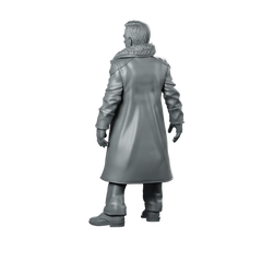 Nexus 9 Replicant Retirement Officer 2 Miniature Cyberpunk Miniature 360 Spin 06