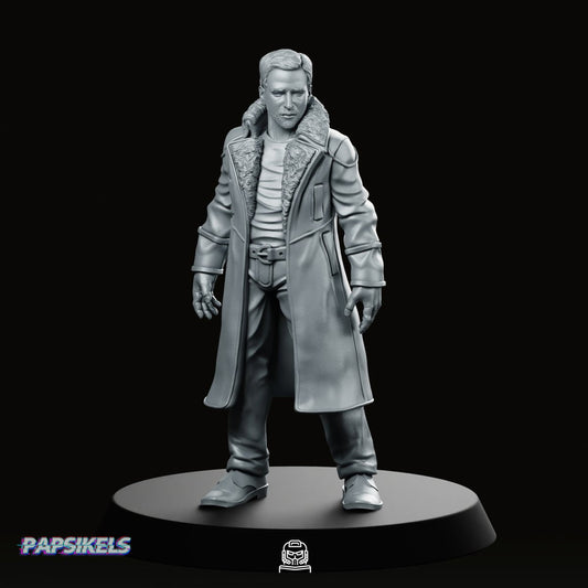 Nexus 9 Replicant Retirement Officer 2 Miniature - Papsikels Miniatures - We Print Miniatures