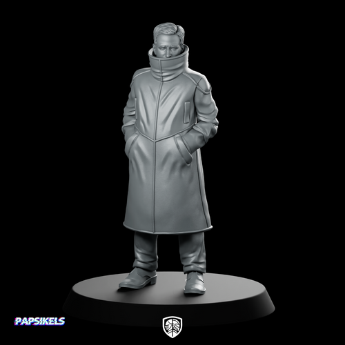 Nexus 9 Replicant Retirement Officer 3 Miniature Cyberpunk