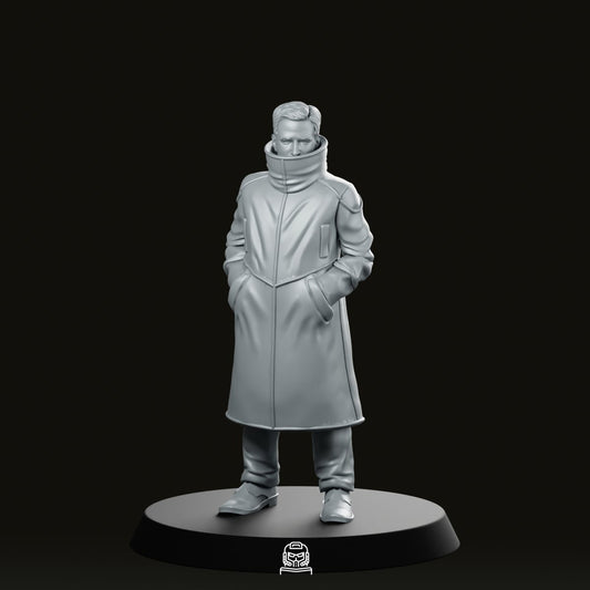 Nexus 9 Replicant Retirement Officer 3 Miniature - Papsikels Miniatures - We Print Miniatures