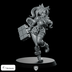 Nicole Demara Miniature Influencer Seaside Hero Adventurer - RN Estudio - We Print Miniatures