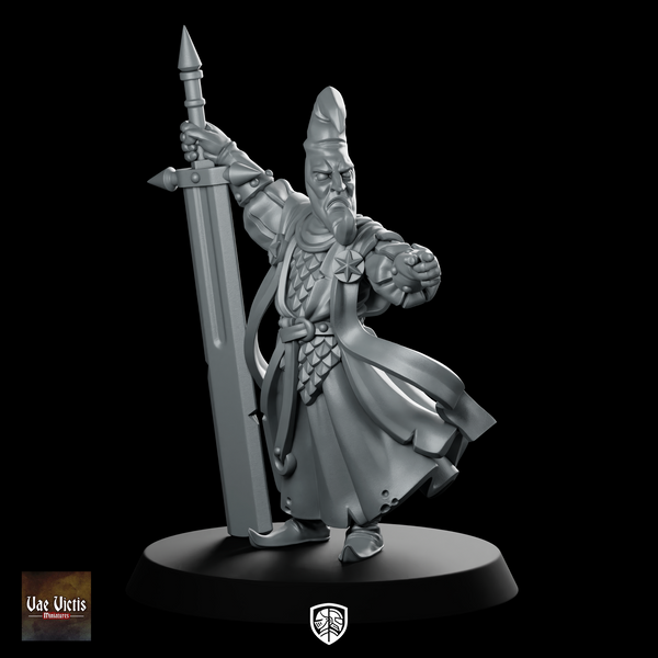 Nightbringer Fantasy Miniature Dark Enforcer Greatsword Guard