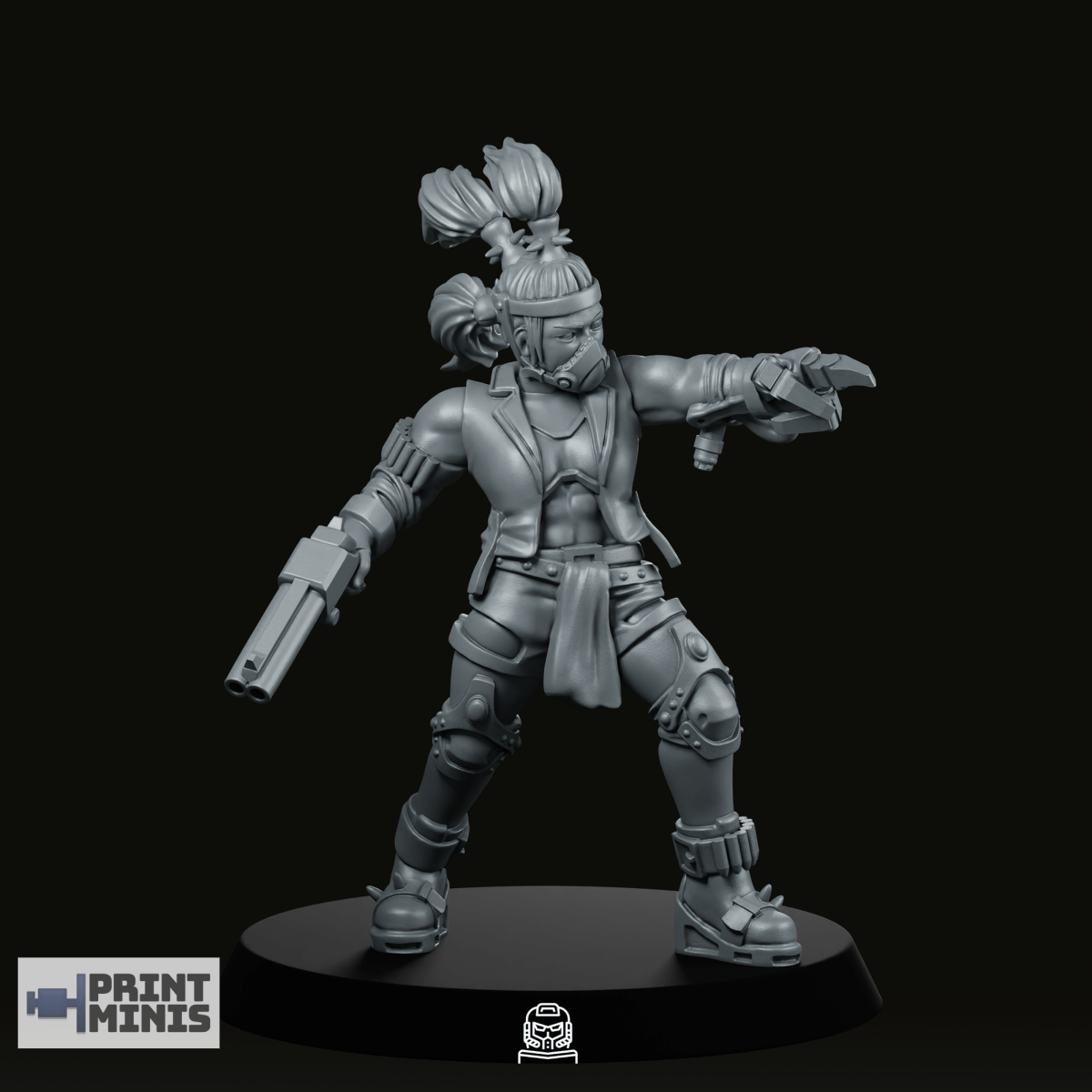 Nightshade Champion 1 Miniature - PrintMinis - We Print Miniatures