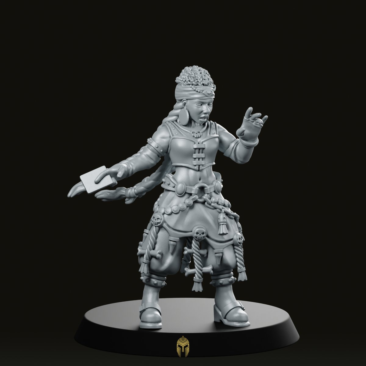 Nightshade Seer Miniature -PrintMinis - We Print Miniatures