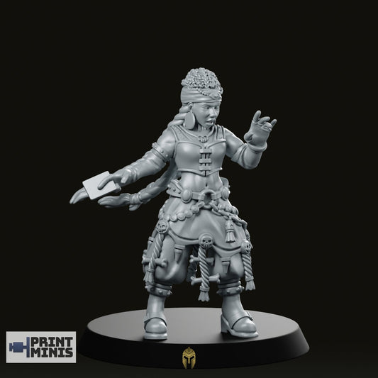 Nightshade Seer Miniature -PrintMinis - We Print Miniatures