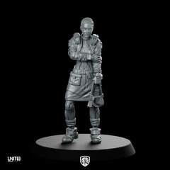 Nina Torres 01 Miniature Sci-Fi Female Operative Character