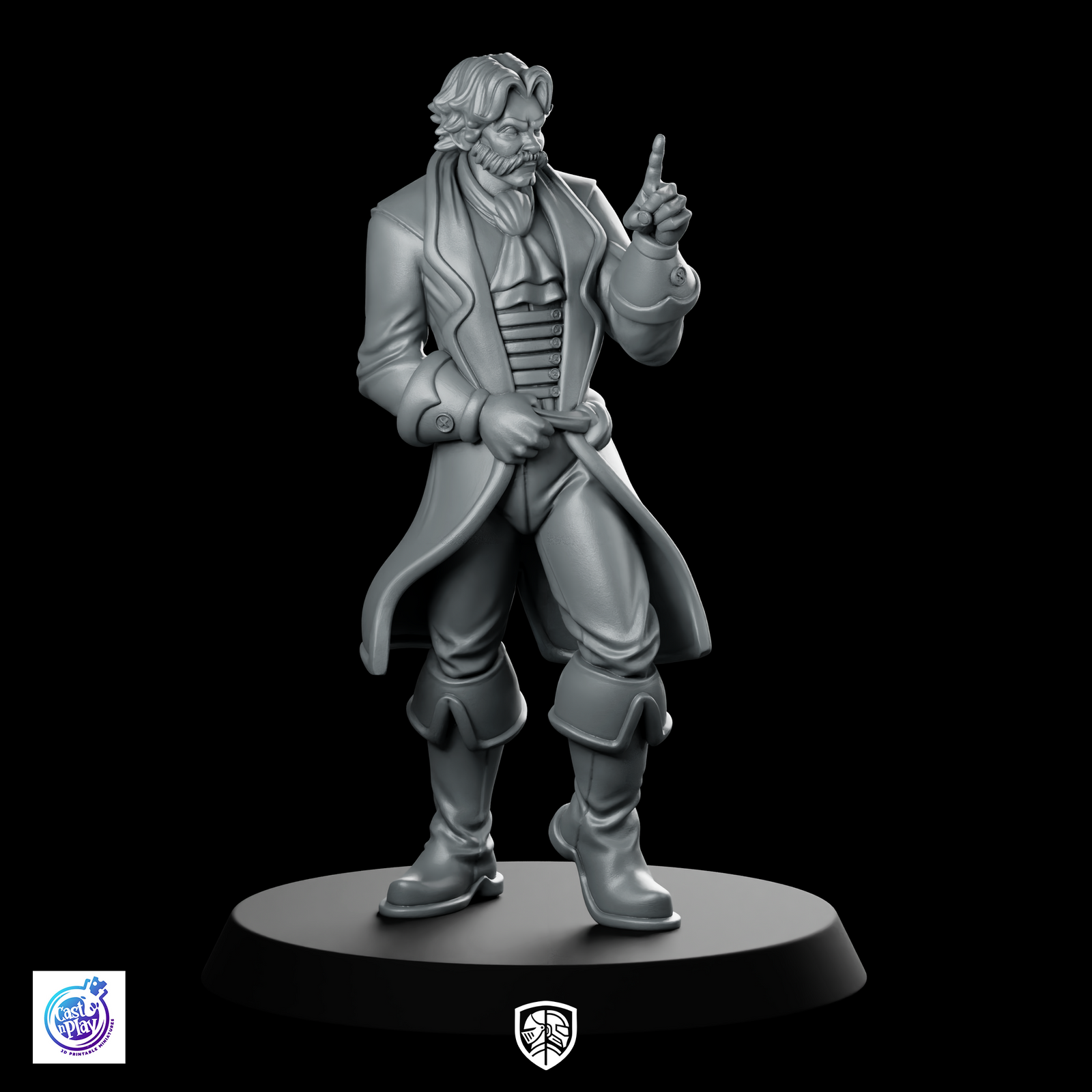 Nobel Man B Fantasy Miniature Noble NPC