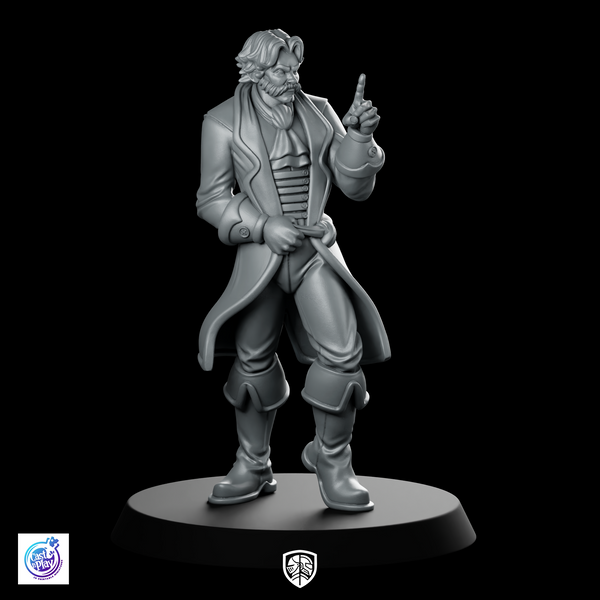 Nobel Man B Fantasy Miniature Noble NPC