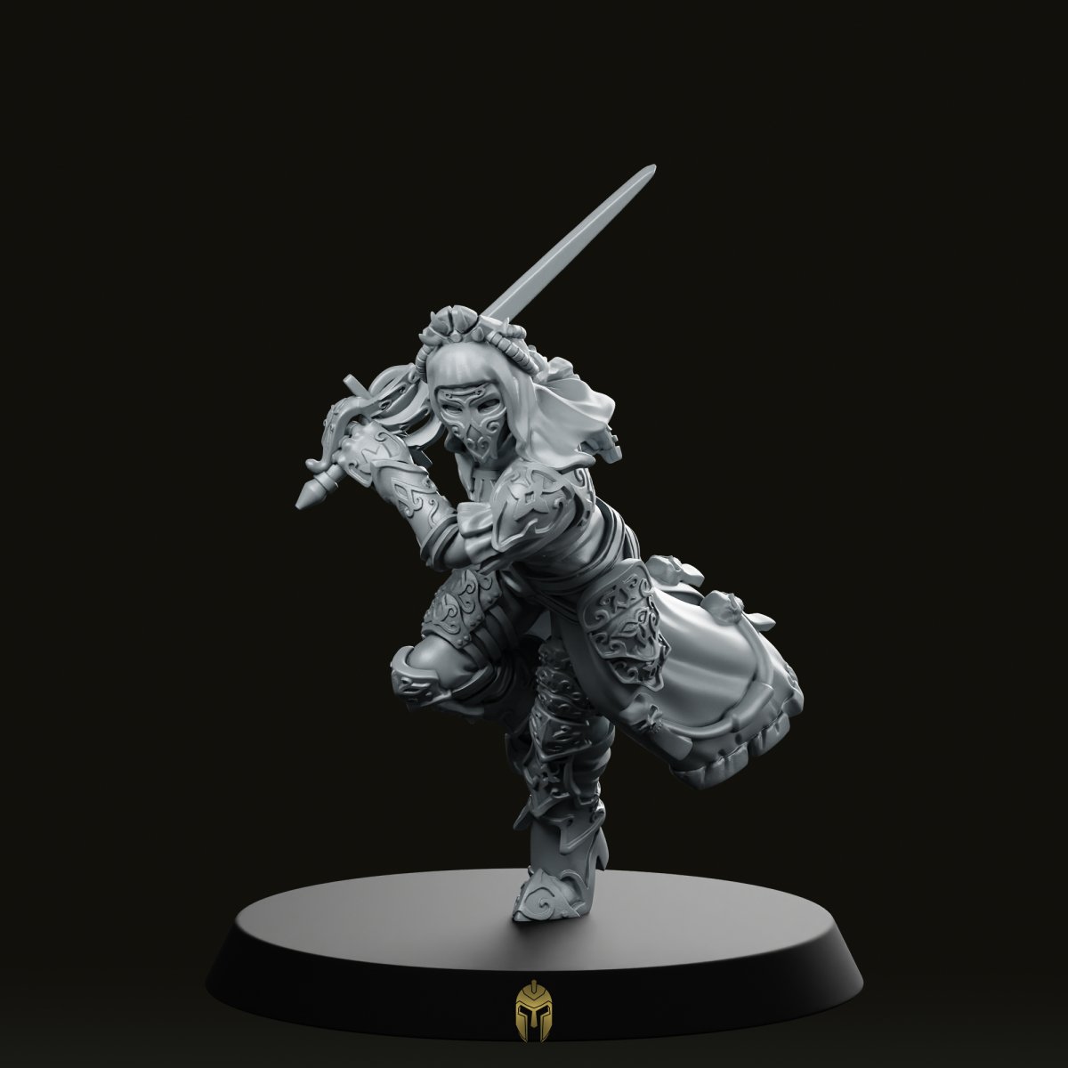 Noble Bodyguard Miniature -PrintMinis - We Print Miniatures