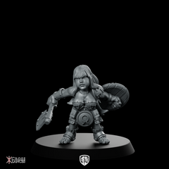 North Girl 2 Miniature Dualsword Huntress