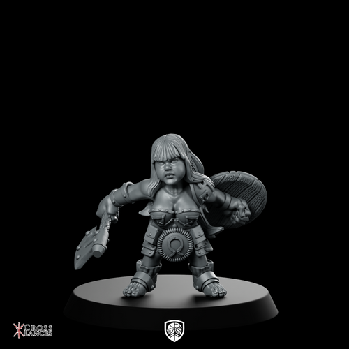 North Girl 2 Miniature Dualsword Huntress