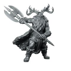 North Santa Miniature Antlered Berserker Miniature 360 Spin 01