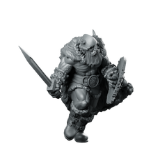 North Warrior Miniature Viking Warrior Miniature 360 Spin 01