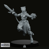 Nova Rogue Cyborg Miniature - PrintMinis - We Print Miniatures