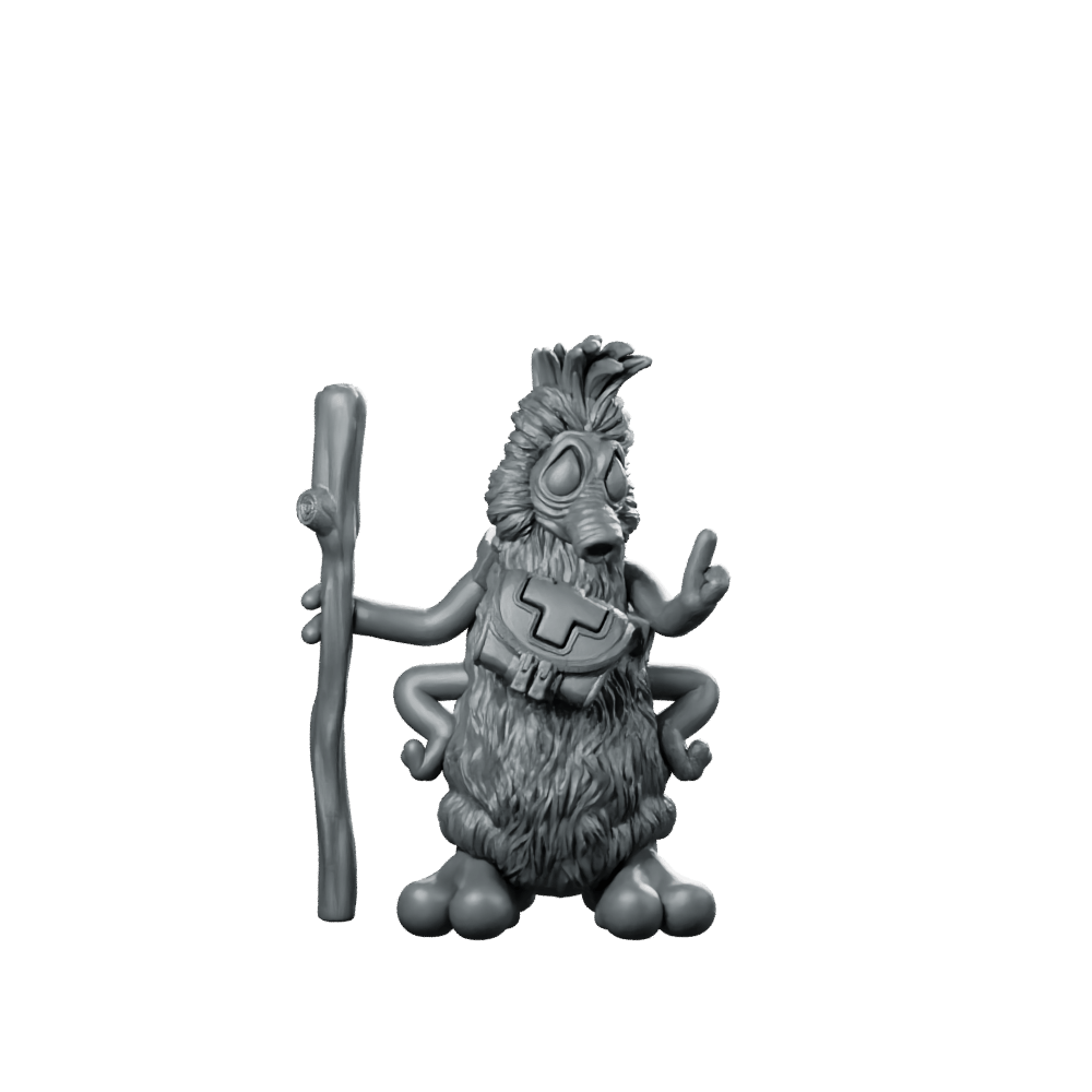 Nowp Alien Shaman - Papsikels Miniatures - We Print Miniatures
