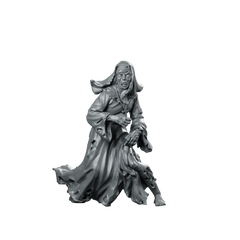 Nun Zombie 1 Miniature Zombie Nun Undead Miniature 360 Spin 01