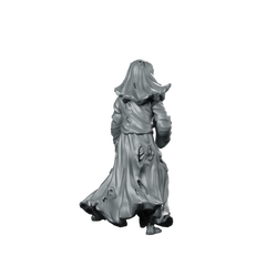 Nun Zombie 1 Miniature Zombie Nun Undead Miniature 360 Spin 04