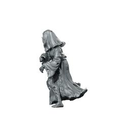 Nun Zombie 1 Miniature Zombie Nun Undead Miniature 360 Spin 07