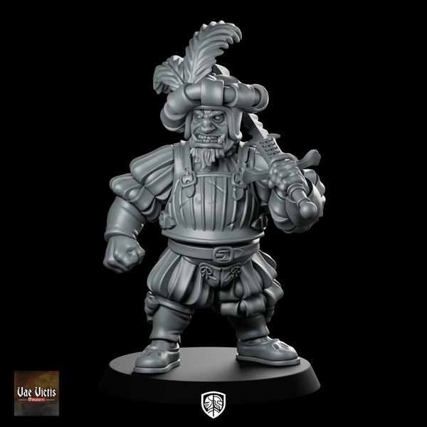 Ogre 03 Miniature Armored Warrior Fantasy RPG