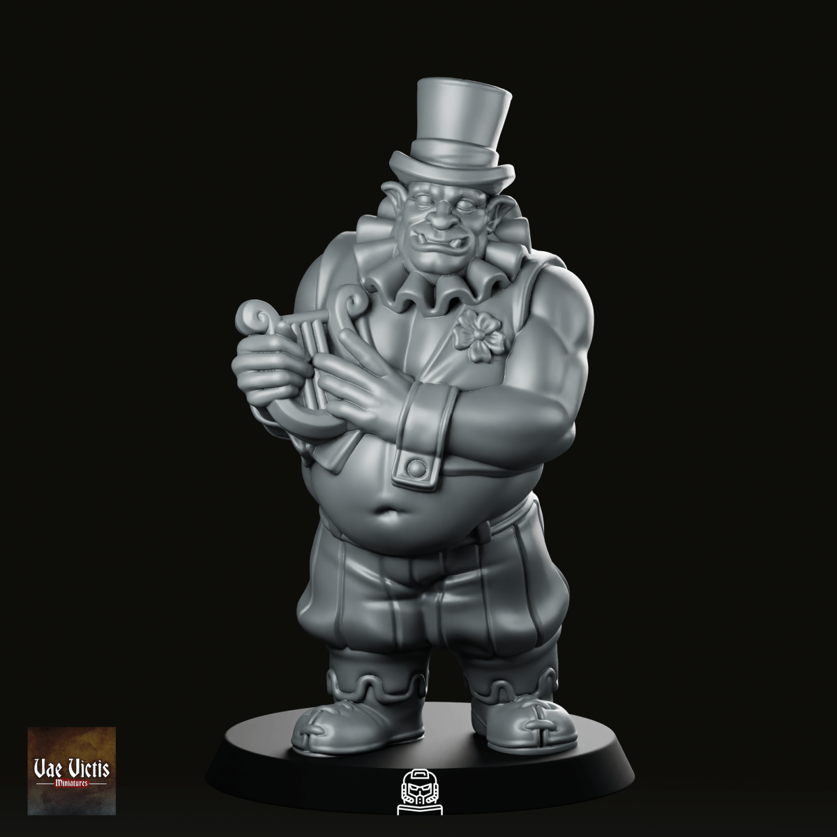 Ogre Lyra Miniature - Vae Victus Miniatures - We Print Miniatures