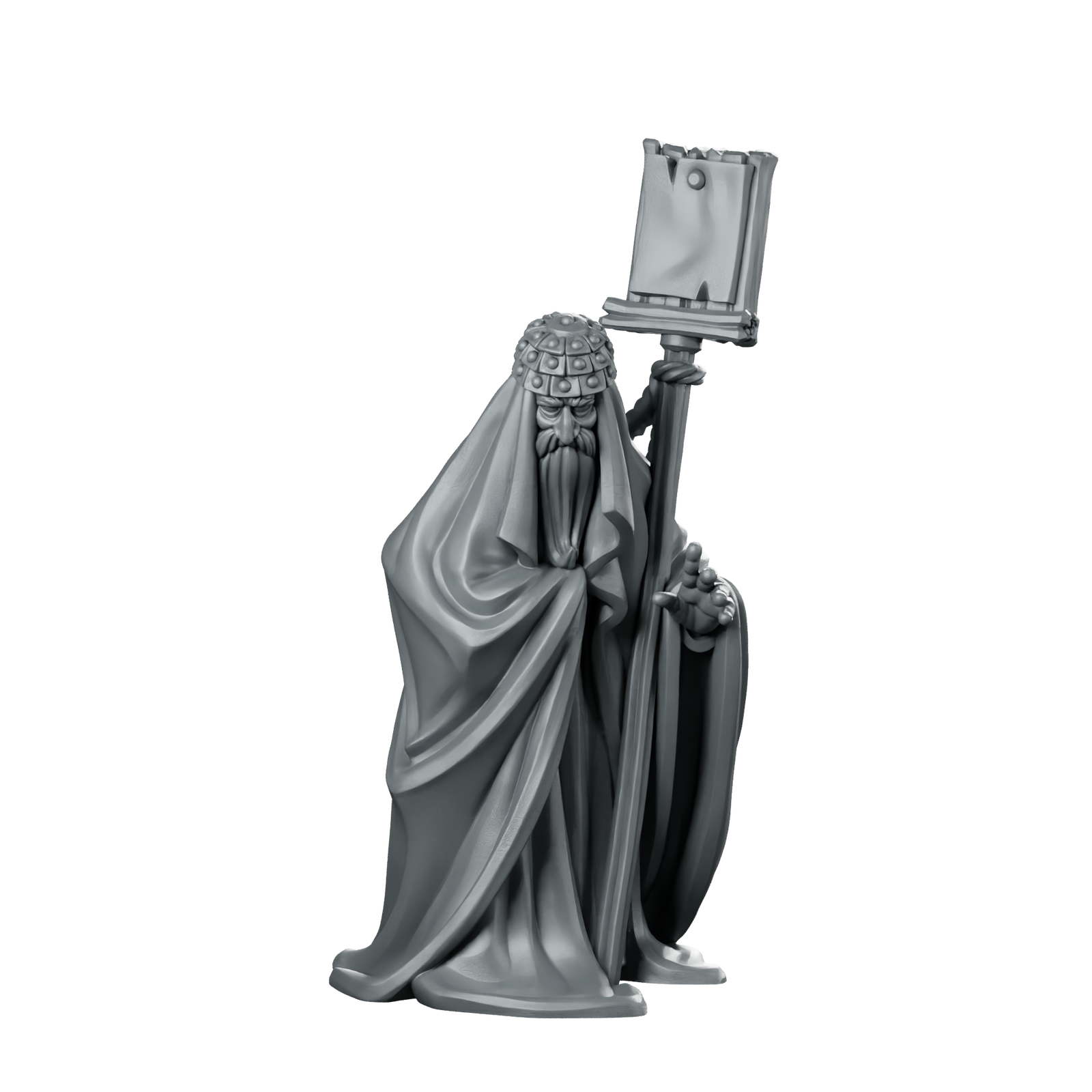 Vvm June 26 Old Prophet Miniatures Robed Miniature 360 Spin 01
