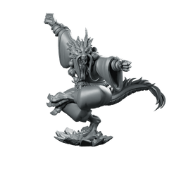 Oldmaster Dragon Miniature Fantasy Martial Arts Monk - CastNPlay - We Print Miniatures