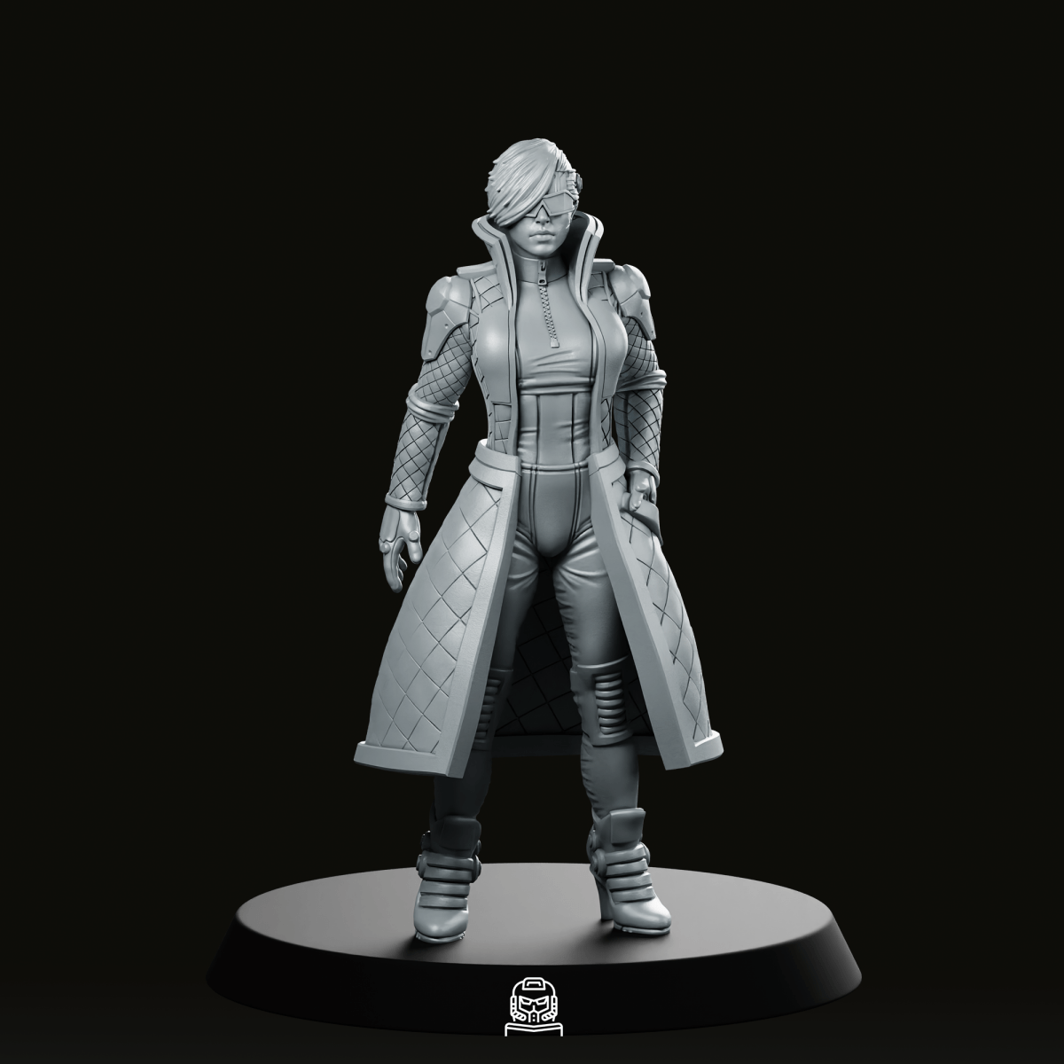 Olivia Bennett Miniature - CastNPlay - We Print Miniatures
