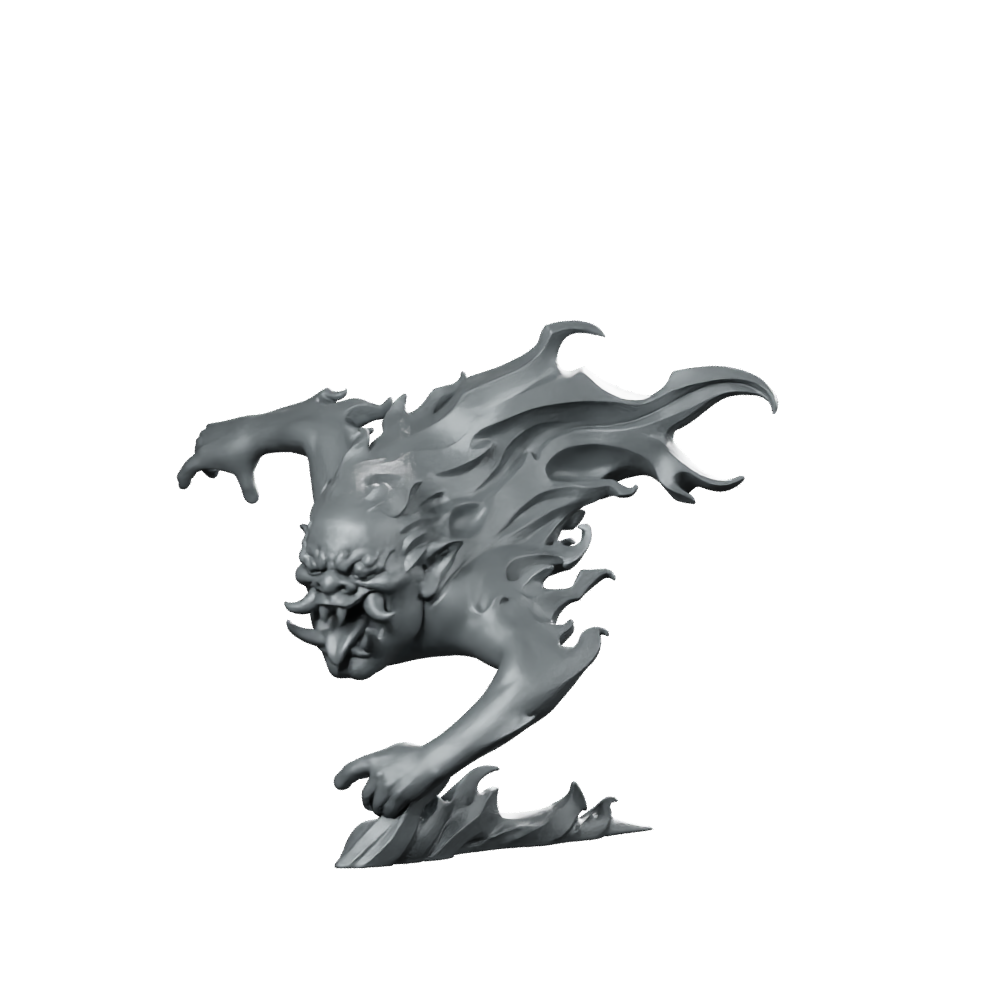 Oni Minion B Product Render Miniature Oni Miniature 360 Spin 01
