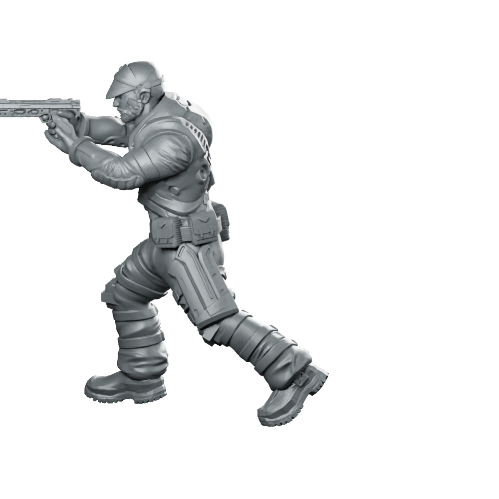 Operationalstuff02 Miniature Operative Gunfighter Miniature 360 Spin 01