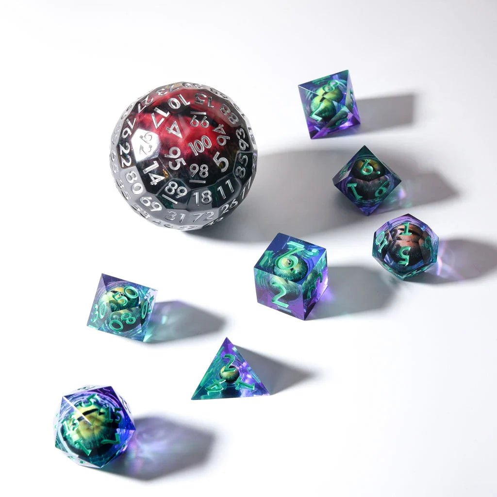 Orb of Sight | 50mm D100 | Liquid Core Moving Eye - Tabletop Dominion - We Print Miniatures