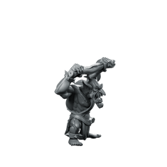 Orc Gretchins A Miniature Troll Brute - CastNPlay - We Print Miniatures