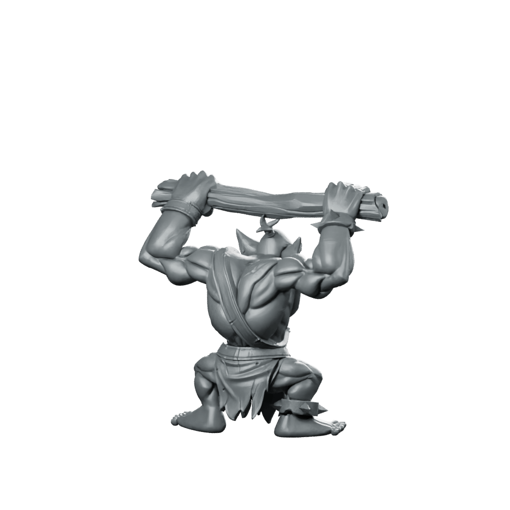 Orc Gretchins A Miniature Troll Brute - CastNPlay - We Print Miniatures