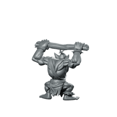 Orc Gretchins A Miniature Troll Brute - CastNPlay - We Print Miniatures