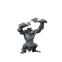 Orc Gretchins A Miniature Troll Brute - CastNPlay - We Print Miniatures