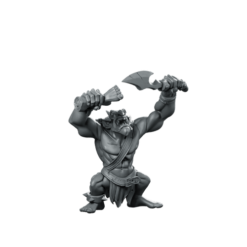 Orc Gretchins A Miniature Troll Brute - CastNPlay - We Print Miniatures