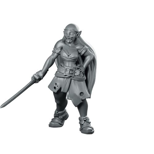Orc Sailor Miniature Pirate Crew Swordfighter Resin - CastNPlay - We Print Miniatures