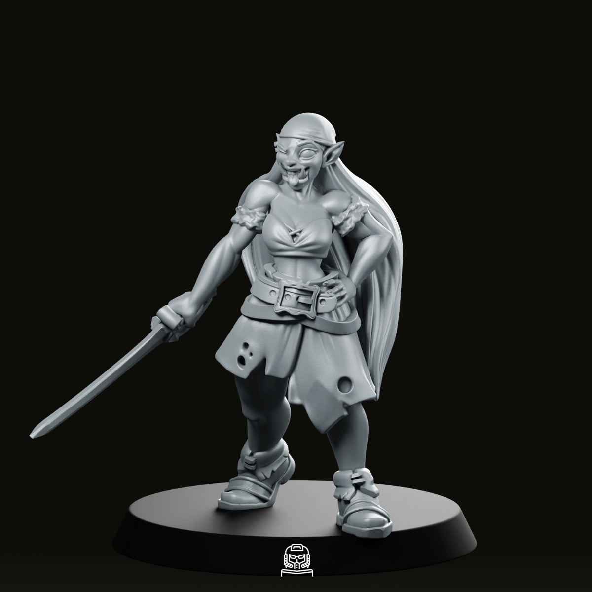 Orc Sailor Miniature - CastNPlay - We Print Miniatures