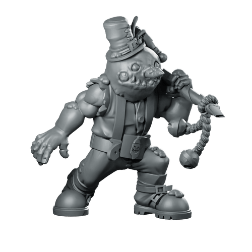 Orc Snowmask Miniature Winter Warrior Masked Enforcer - CastNPlay - We Print Miniatures