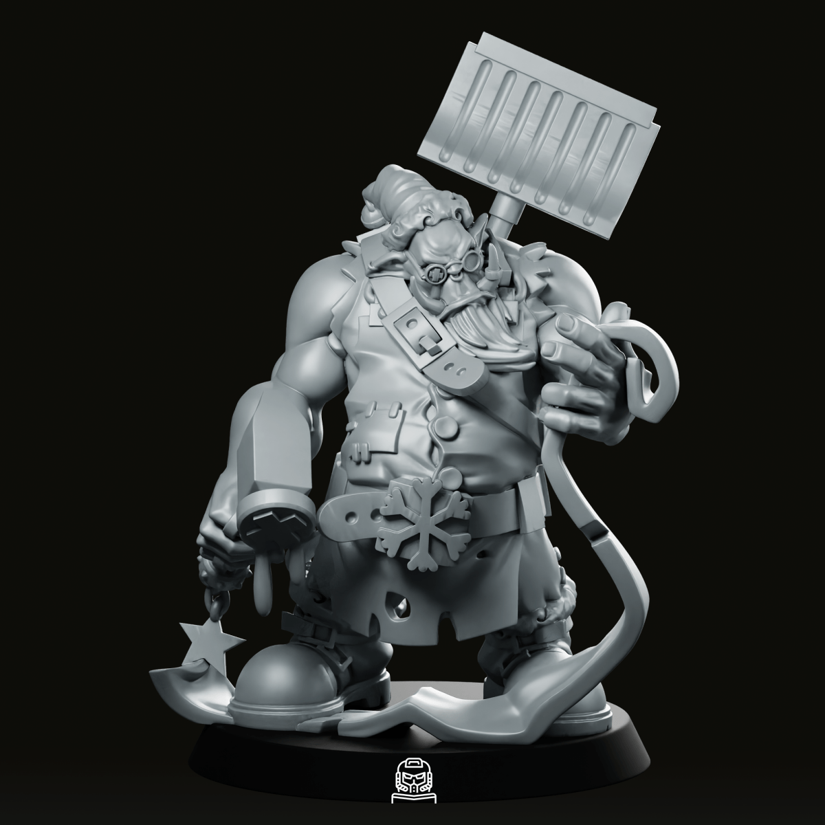 Orc Toy Inspector Miniature - CastNPlay - We Print Miniatures