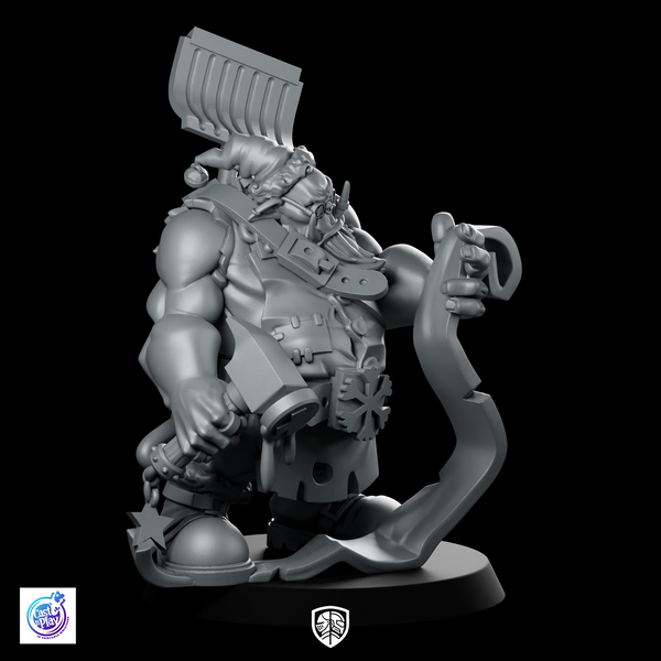 Orc Toy Inspector Miniature Resin Fantasy RPG